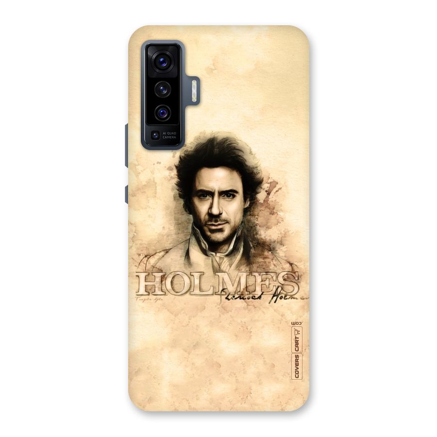 Sherlock Holmes Fan Art Back Case for Vivo X50