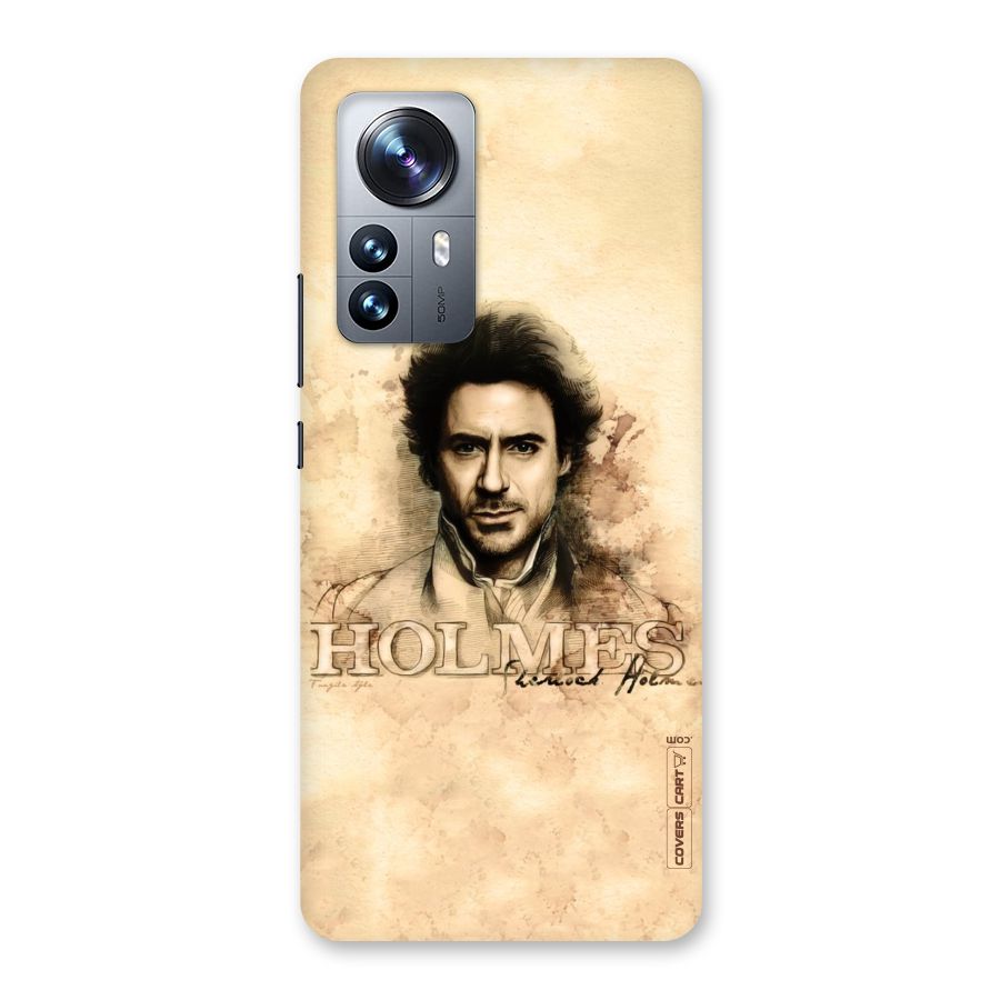 Sherlock Holmes Fan Art Back Case for Xiaomi 12 Pro