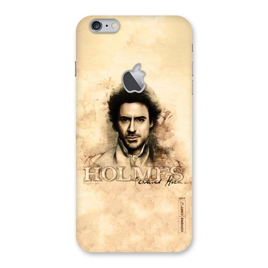 Sherlock Holmes Fan Art Back Case for iPhone 6 Plus 6S Plus Logo Cut