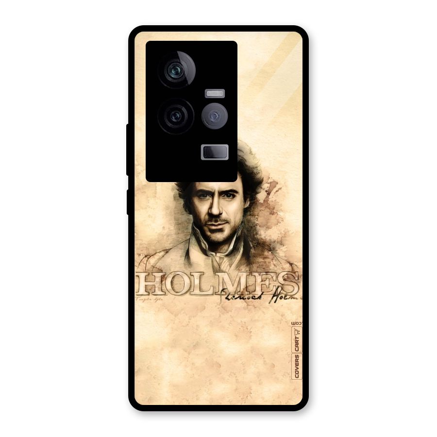Sherlock Holmes Fan Art Glass Back Case for Vivo iQOO 11 5G