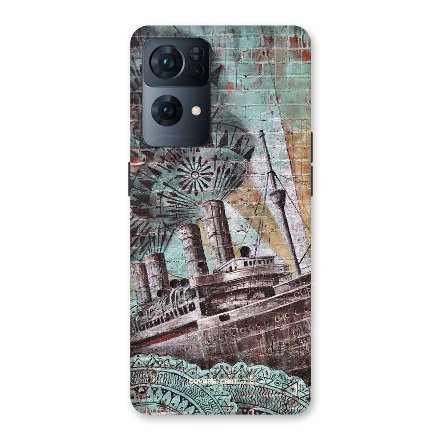 Ship Art Back Case for Oppo Reno7 Pro 5G