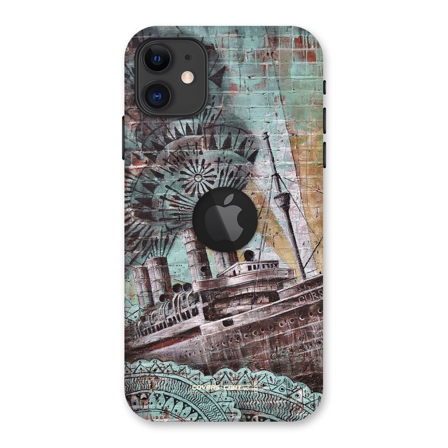 Ship Art Back Case for iPhone 11 Logo Cut