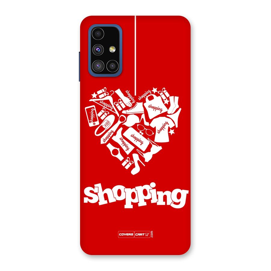 Shopaholic Shopping Love Back Case for Galaxy M51