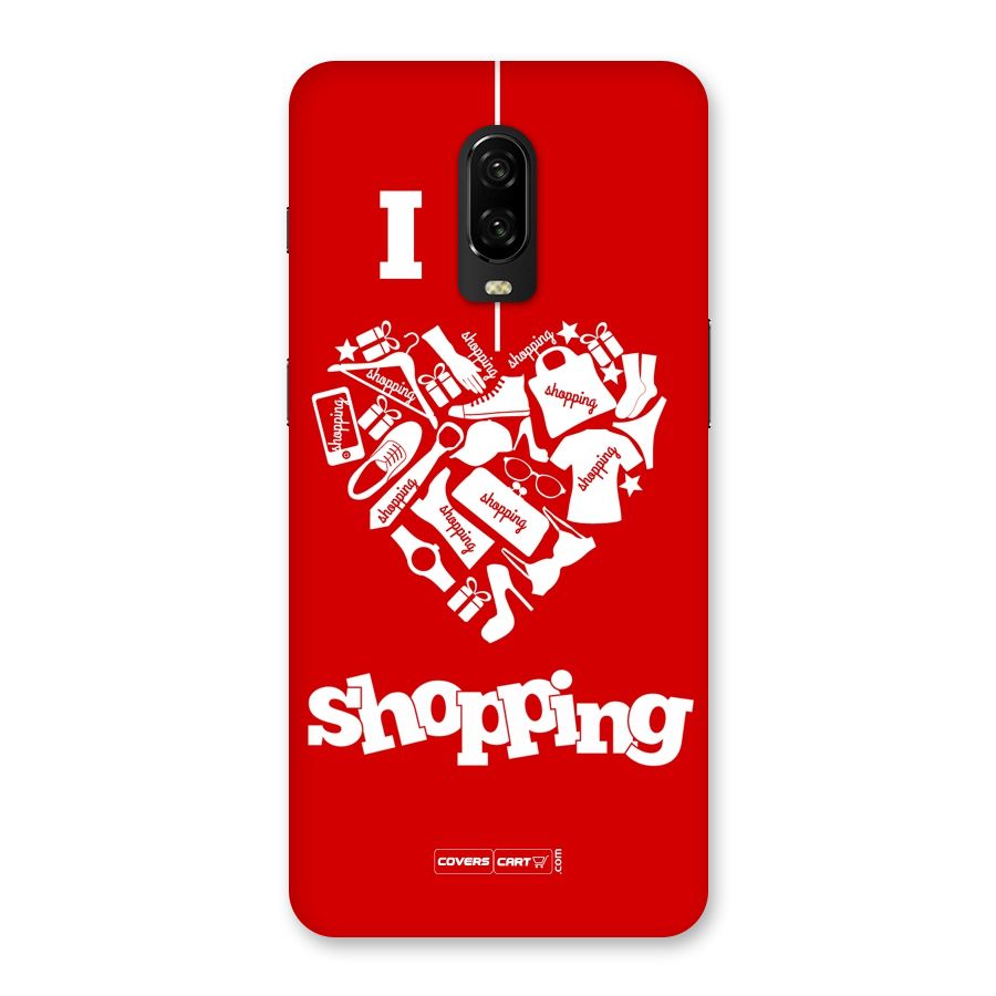 Shopaholic Shopping Love Back Case for OnePlus 6T
