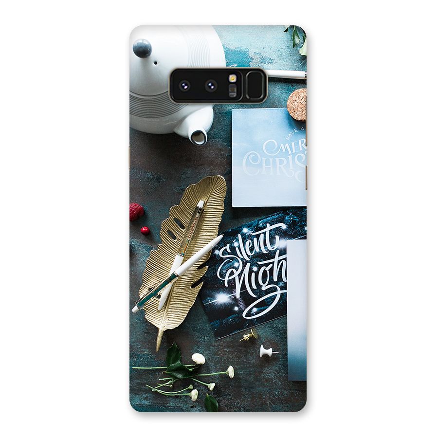 Silent Night Celebrations Back Case for Galaxy Note 8