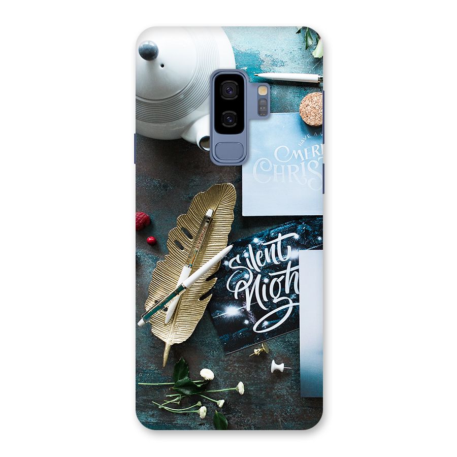 Silent Night Celebrations Back Case for Galaxy S9 Plus