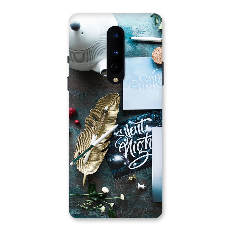 Silent Night Celebrations Back Case for OnePlus 8