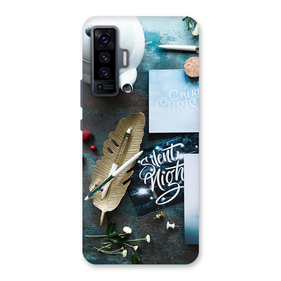 Silent Night Celebrations Back Case for Vivo X50