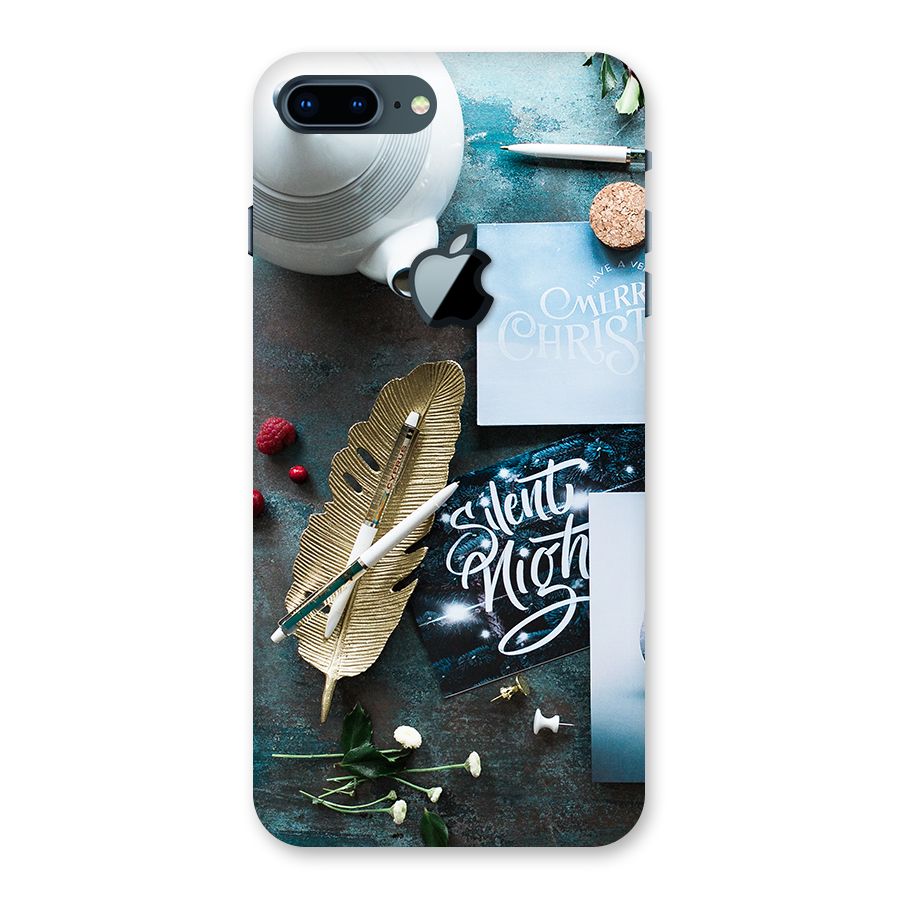Silent Night Celebrations Back Case for iPhone 7 Plus Apple Cut