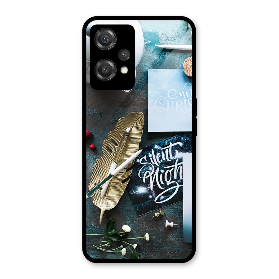 Silent Night Celebrations Glass Back Case for OnePlus Nord CE 2 Lite 5G