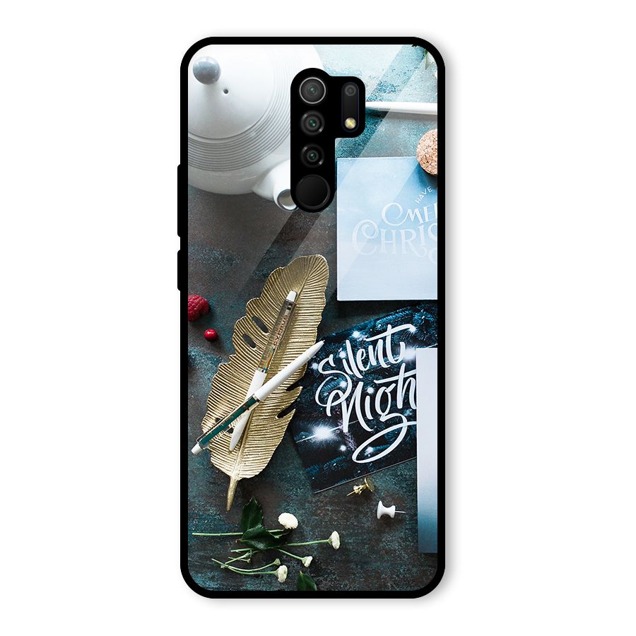 Silent Night Celebrations Glass Back Case for Poco M2