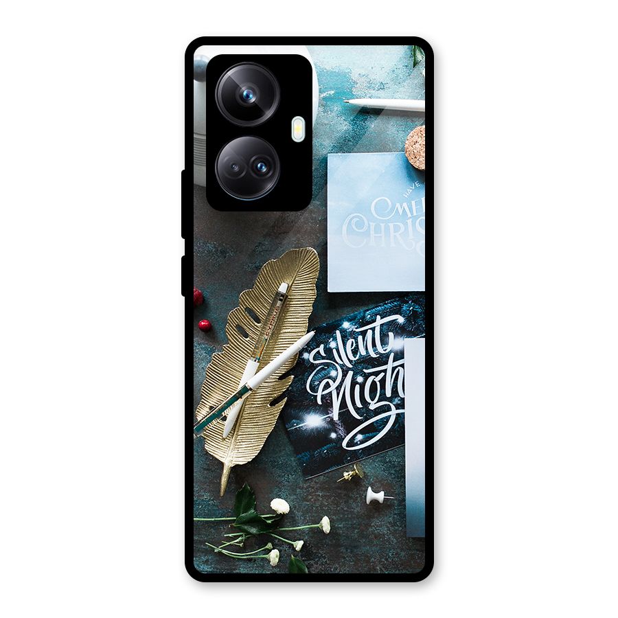 Silent Night Celebrations Glass Back Case for Realme 10 Pro Plus