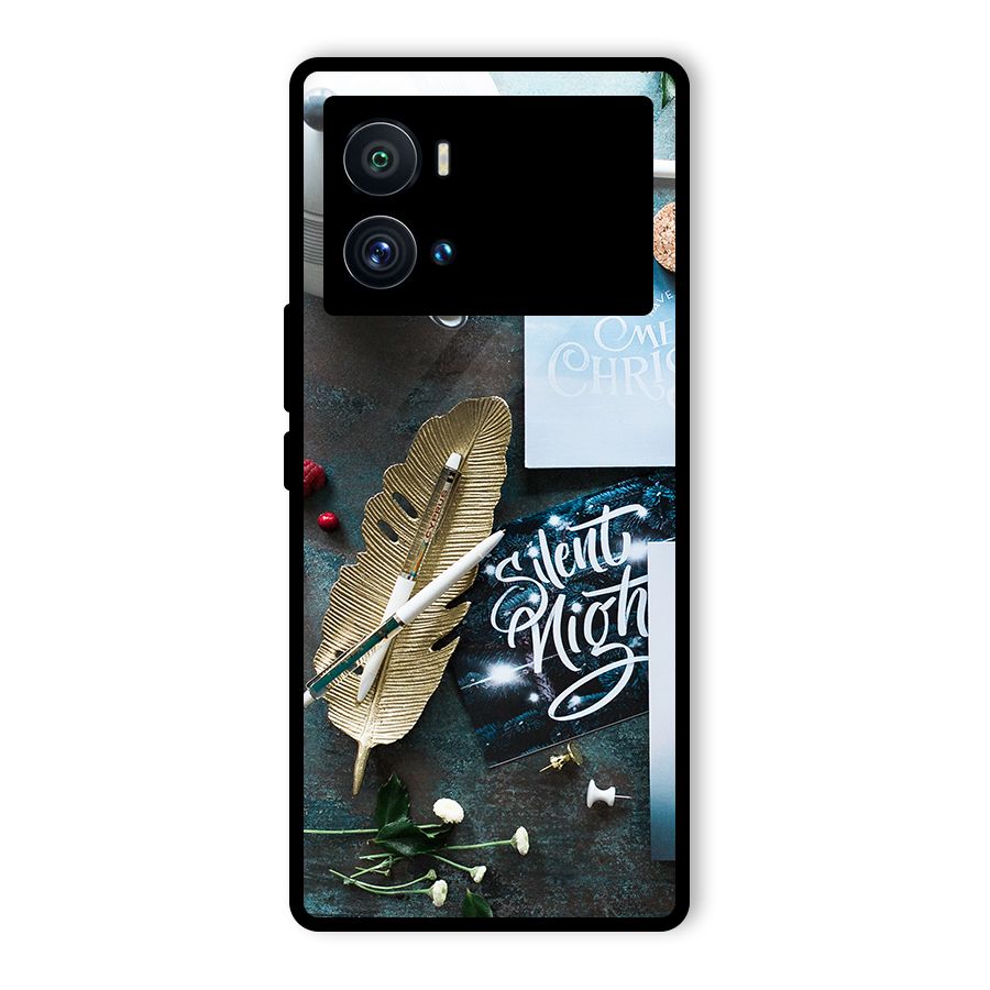 Silent Night Celebrations Glass Back Case for Vivo iQOO 9 Pro