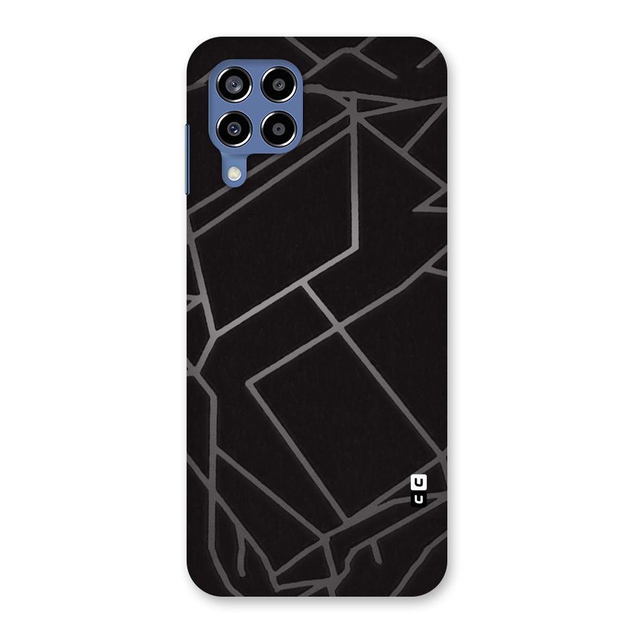 Silver Angle Design Back Case for Galaxy M53 5G