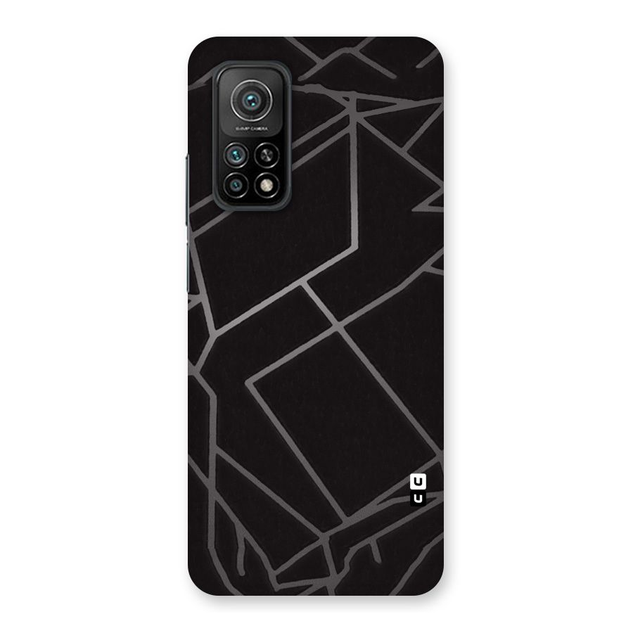 Silver Angle Design Back Case for Mi 10T 5G