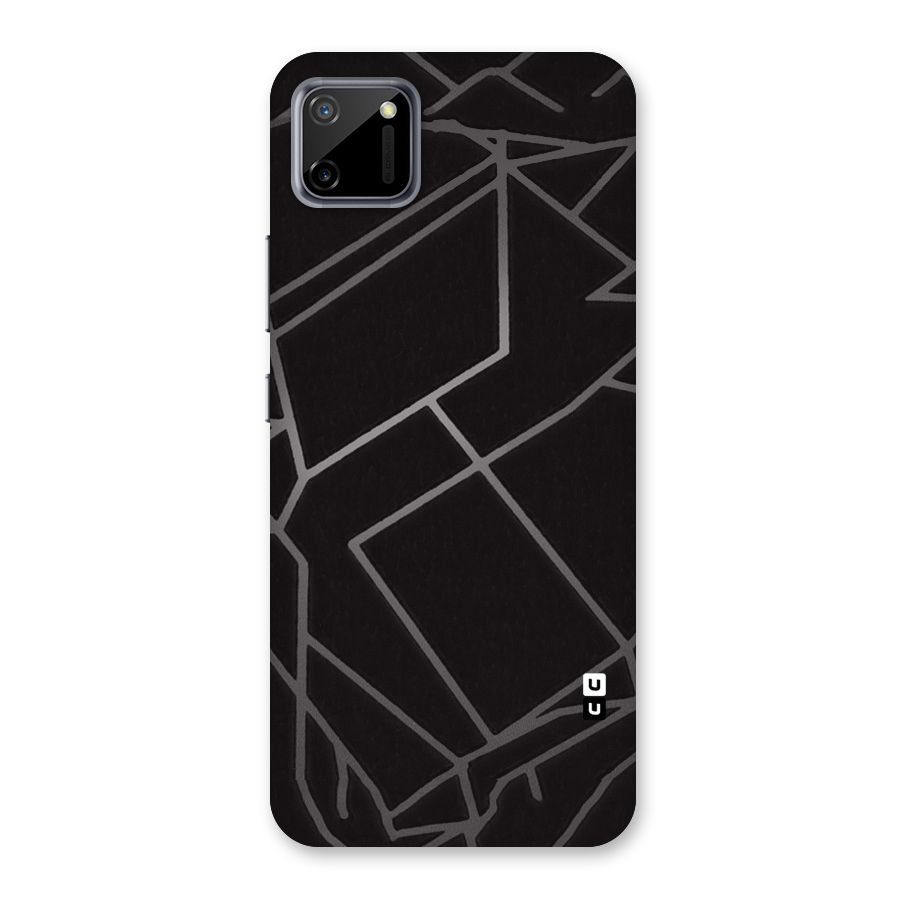 Silver Angle Design Back Case for Realme C11