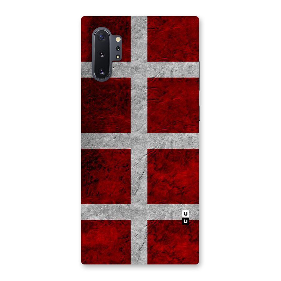 Silver Lines Back Case for Galaxy Note 10 Plus