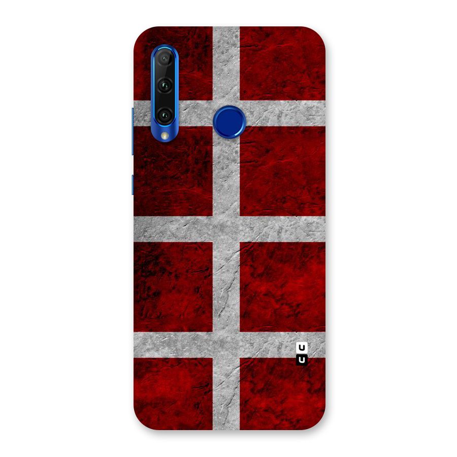 Silver Lines Back Case for Honor 20i