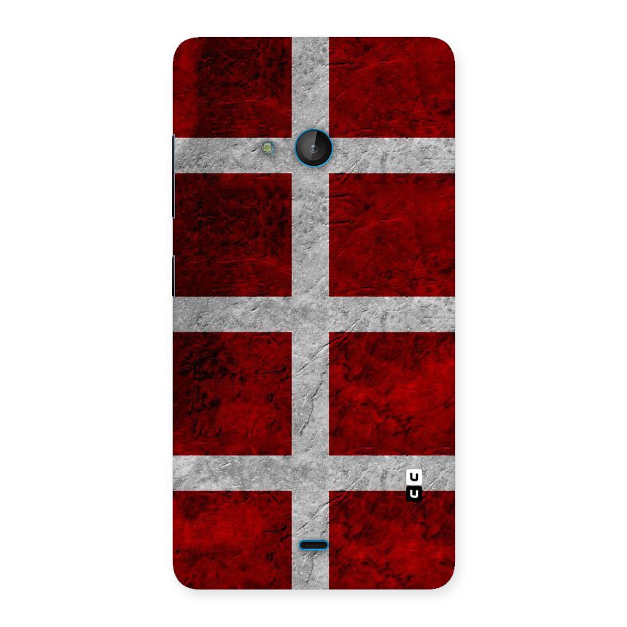 Silver Lines Back Case for Lumia 540