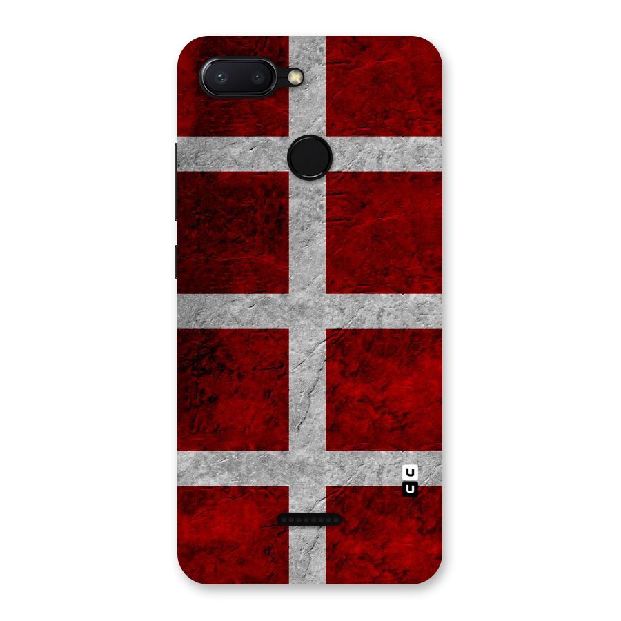 Silver Lines Back Case for Redmi 6