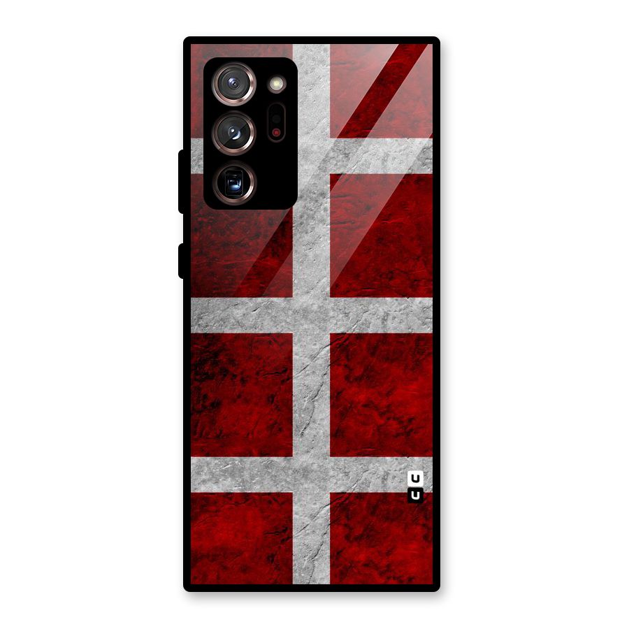 Silver Lines Glass Back Case for Galaxy Note 20 Ultra 5G