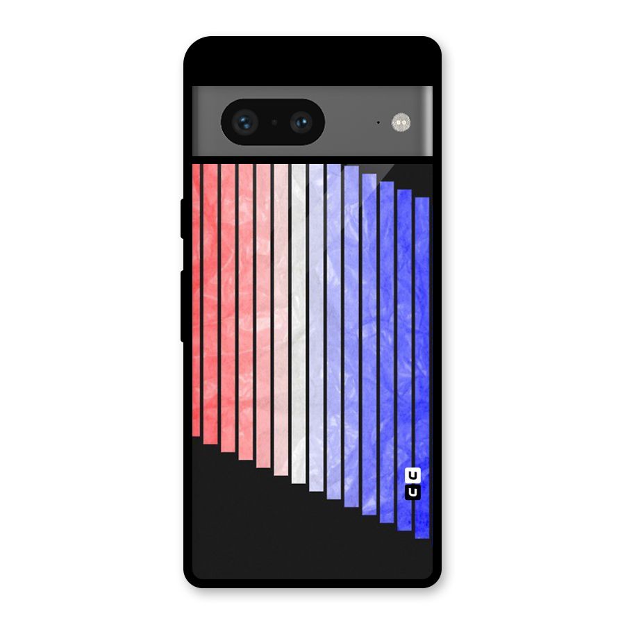 Simple Bars Glass Back Case for Google Pixel 7