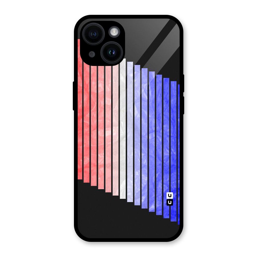 Simple Bars Glass Back Case for iPhone 14
