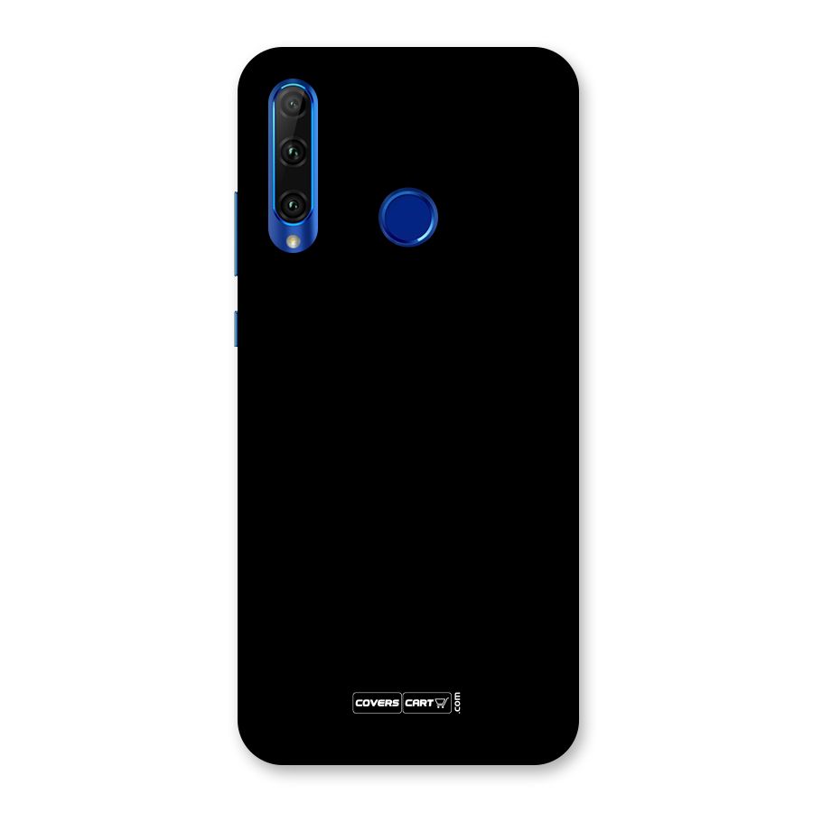 Simple Black Back Case for Honor 20i