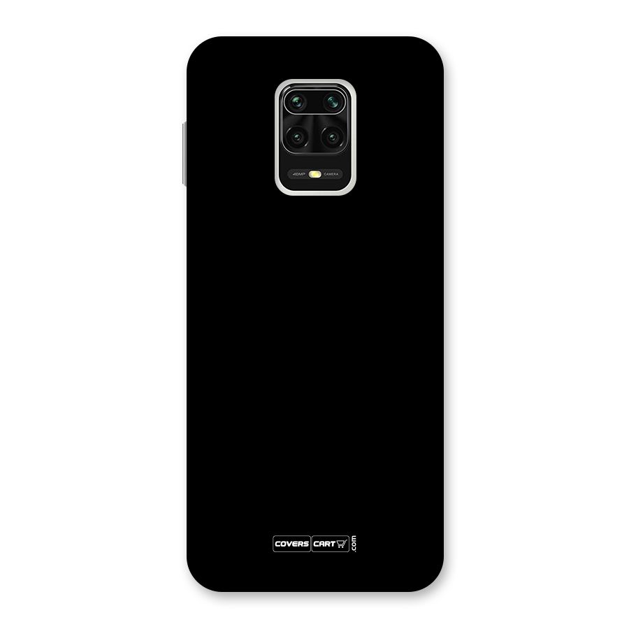 Simple Black Back Case for Poco M2 Pro