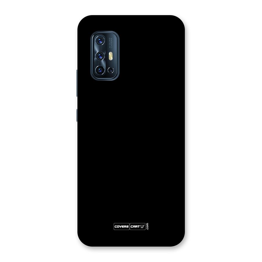 Simple Black Back Case for Vivo V17