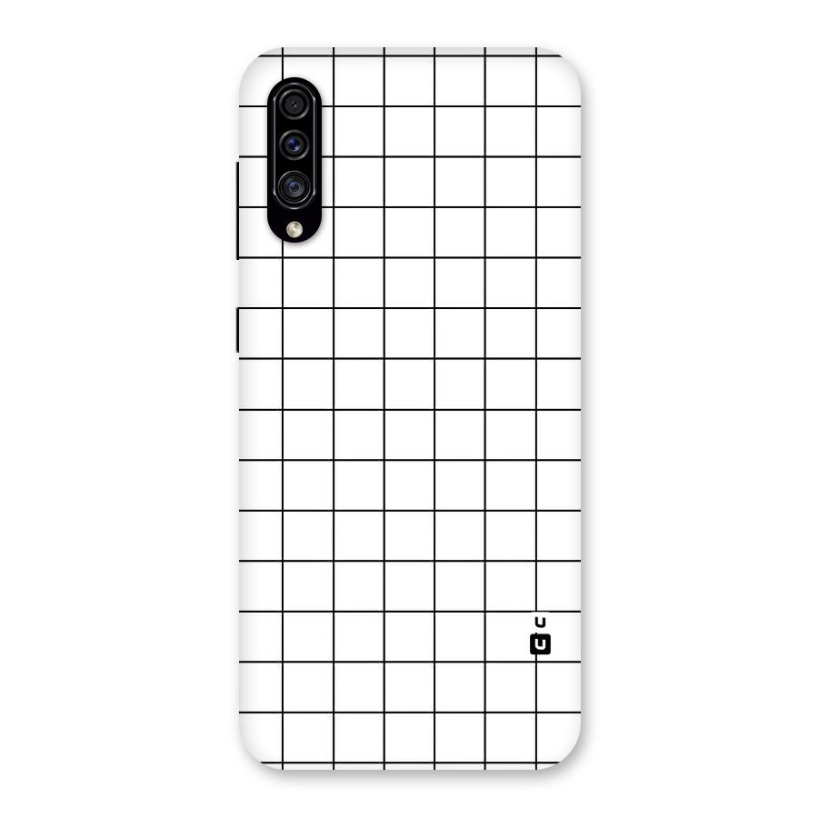 Simple Checks Back Case for Galaxy A30s