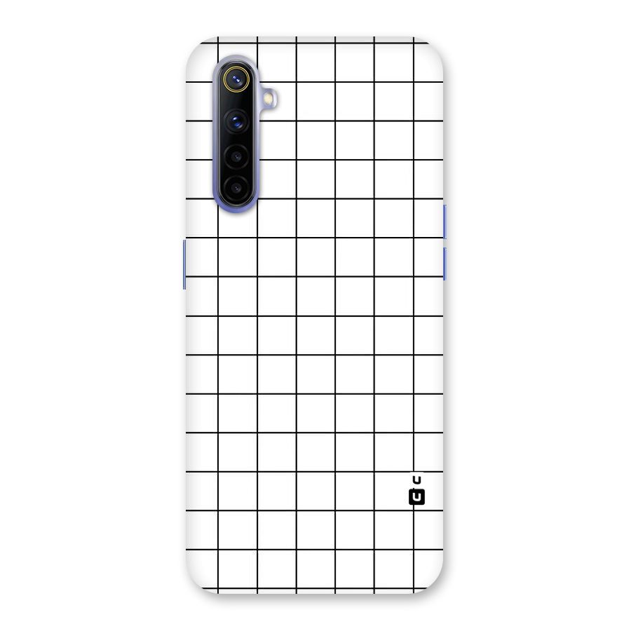 Simple Checks Back Case for Realme 6i