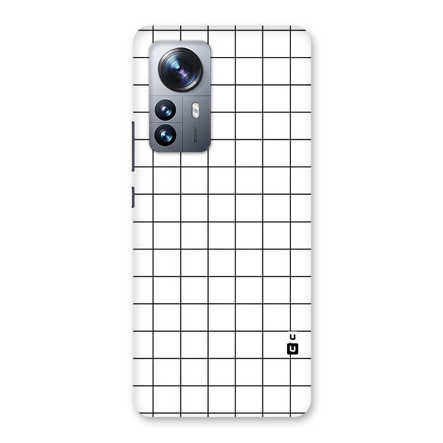Simple Checks Back Case for Xiaomi 12 Pro