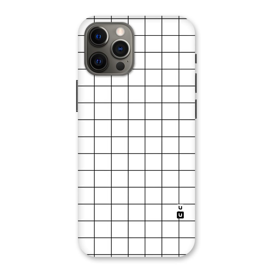 Simple Checks Back Case for iPhone 12 Pro Max