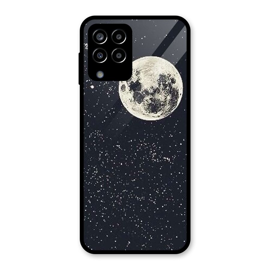 Simple Galaxy Glass Back Case for Galaxy M33