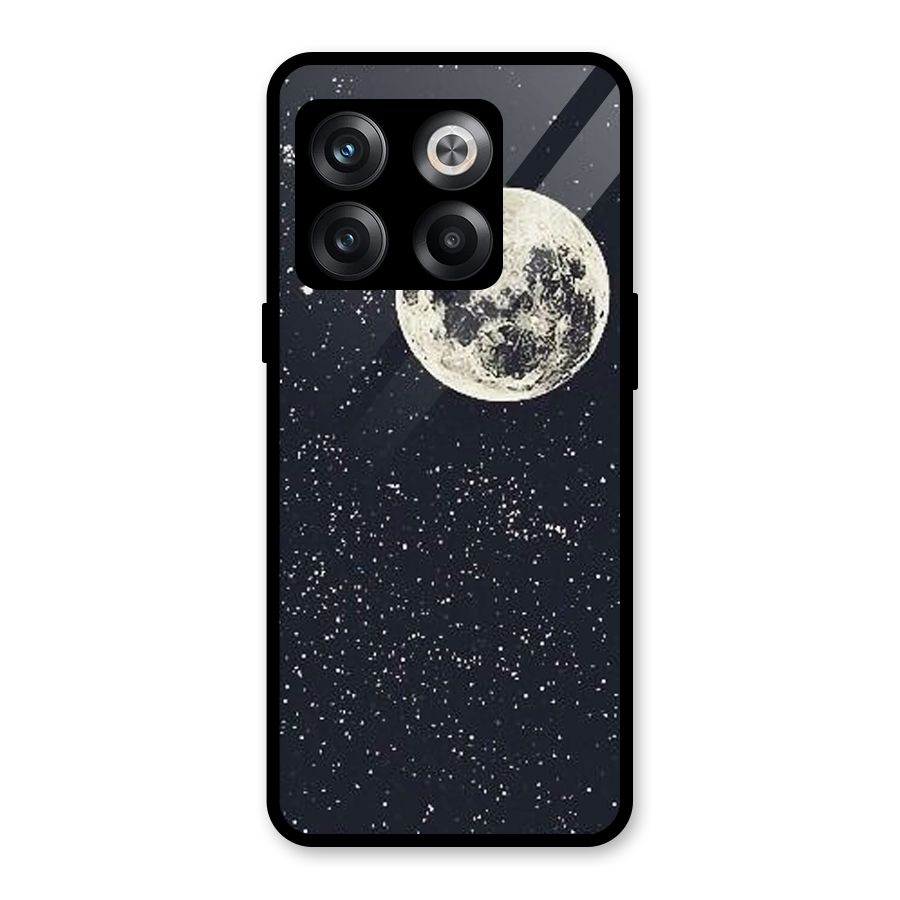 Simple Galaxy Glass Back Case for OnePlus 10T