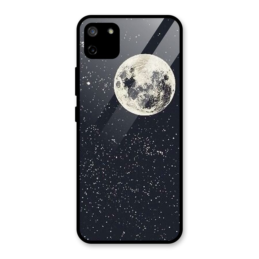 Simple Galaxy Glass Back Case for Realme C11