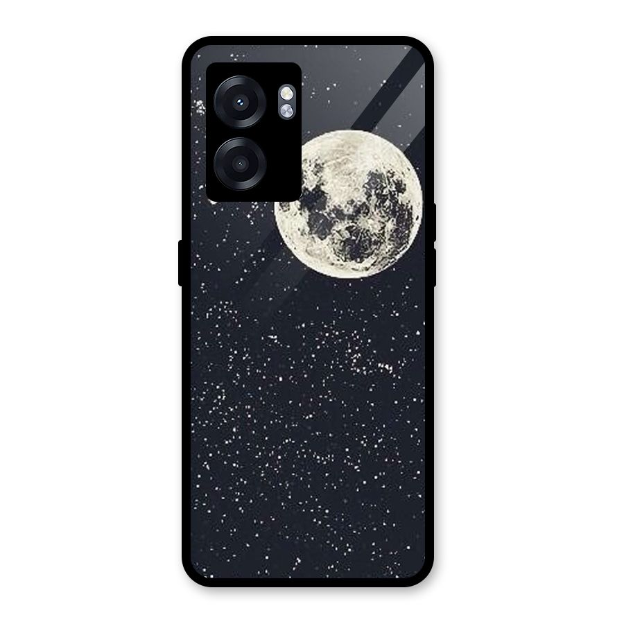 Simple Galaxy Glass Back Case for Realme Narzo 50 5G