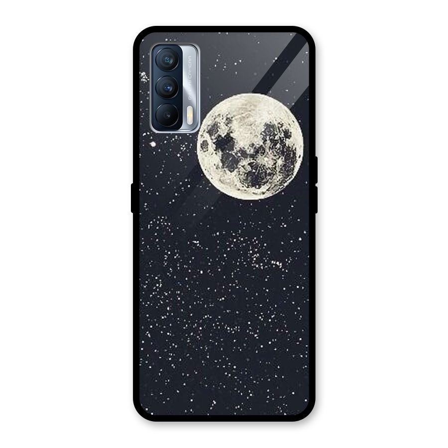 Simple Galaxy Glass Back Case for Realme X7