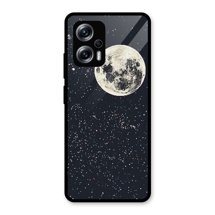 Simple Galaxy Glass Back Case for Redmi K50i