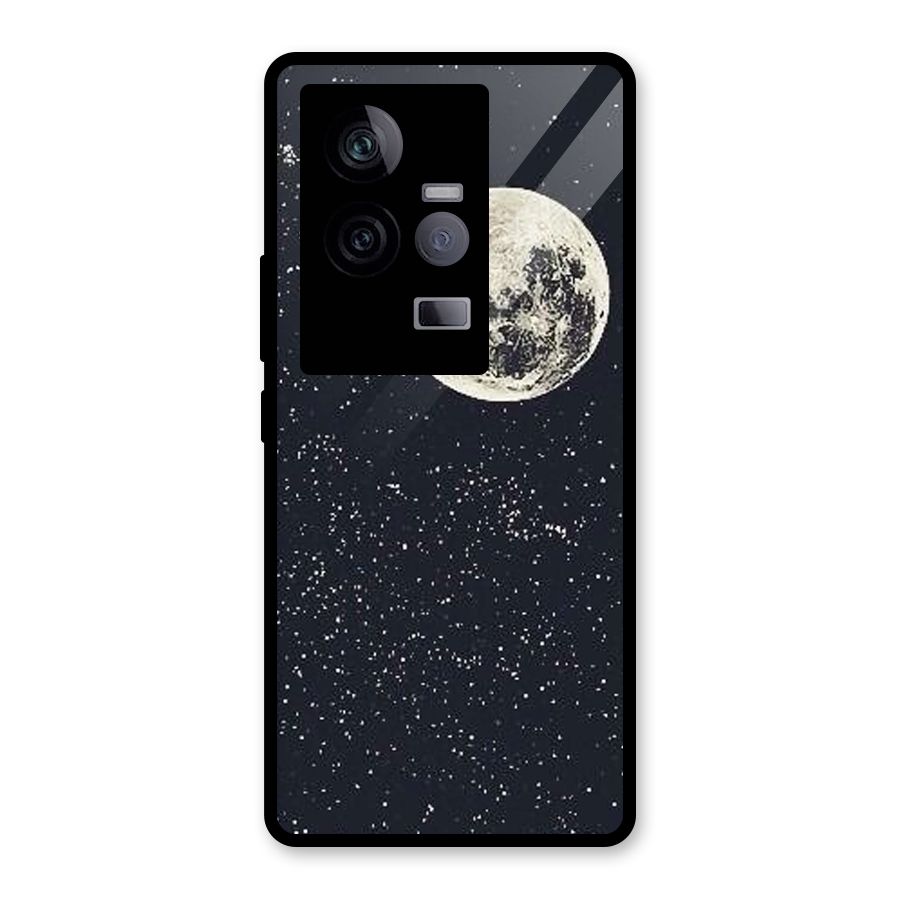 Simple Galaxy Glass Back Case for Vivo iQOO 11 5G