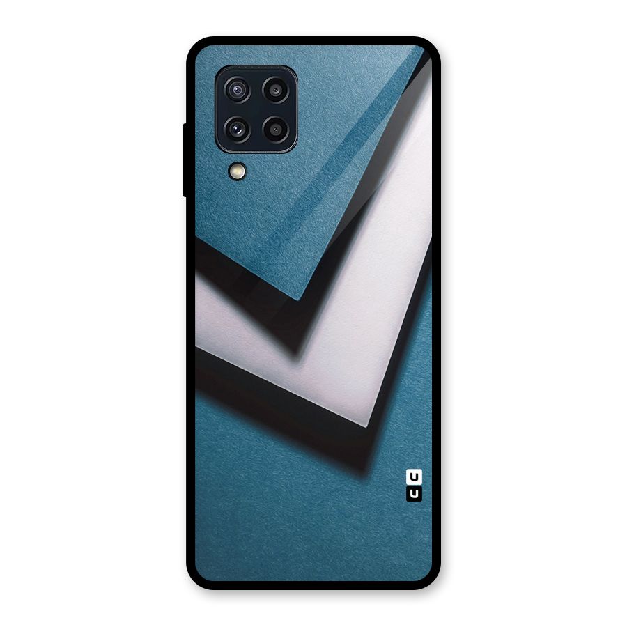Simple Right Tick Glass Back Case for Galaxy M32