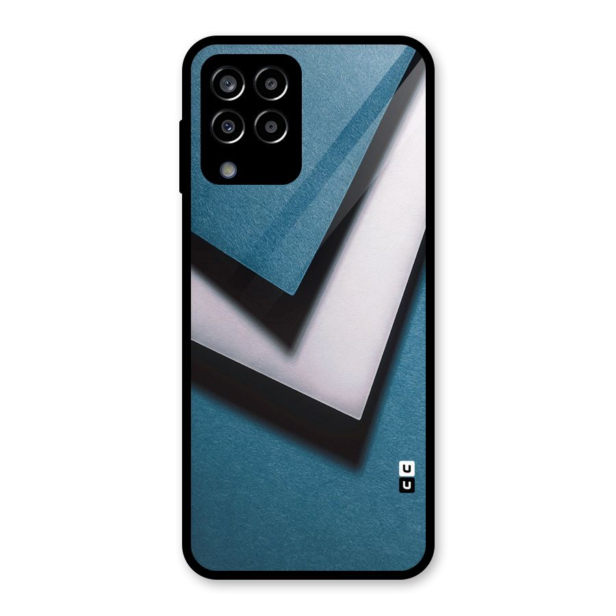 Simple Right Tick Glass Back Case for Galaxy M33