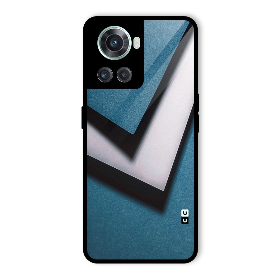 Simple Right Tick Glass Back Case for OnePlus 10R