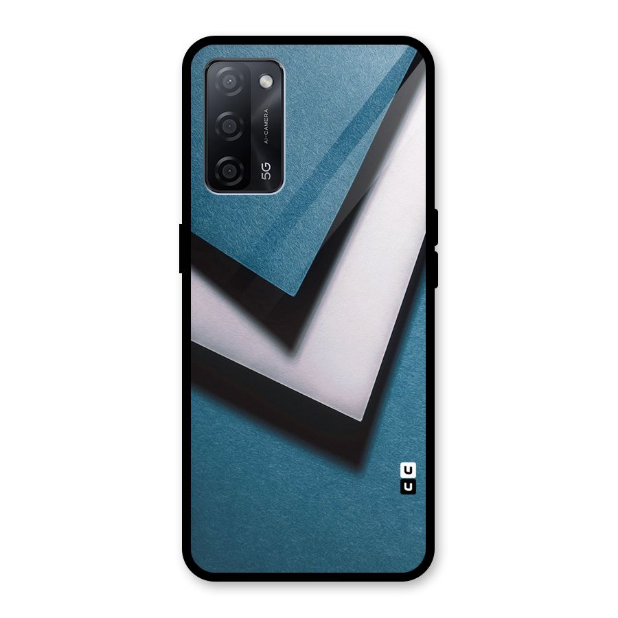 Simple Right Tick Glass Back Case for Oppo A53s 5G