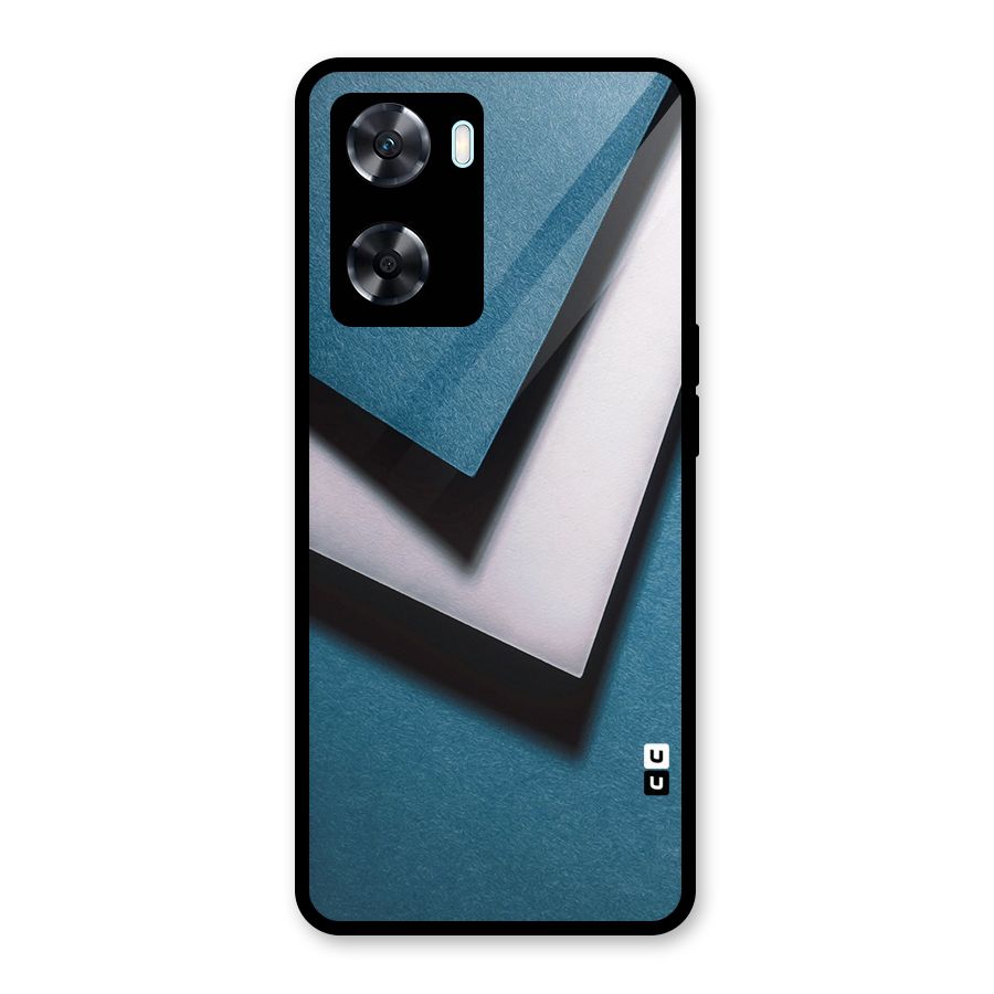 Simple Right Tick Glass Back Case for Oppo A77