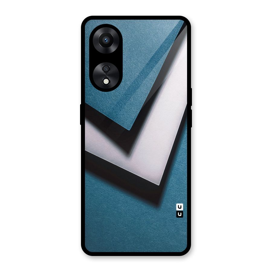 Simple Right Tick Glass Back Case for Oppo A78