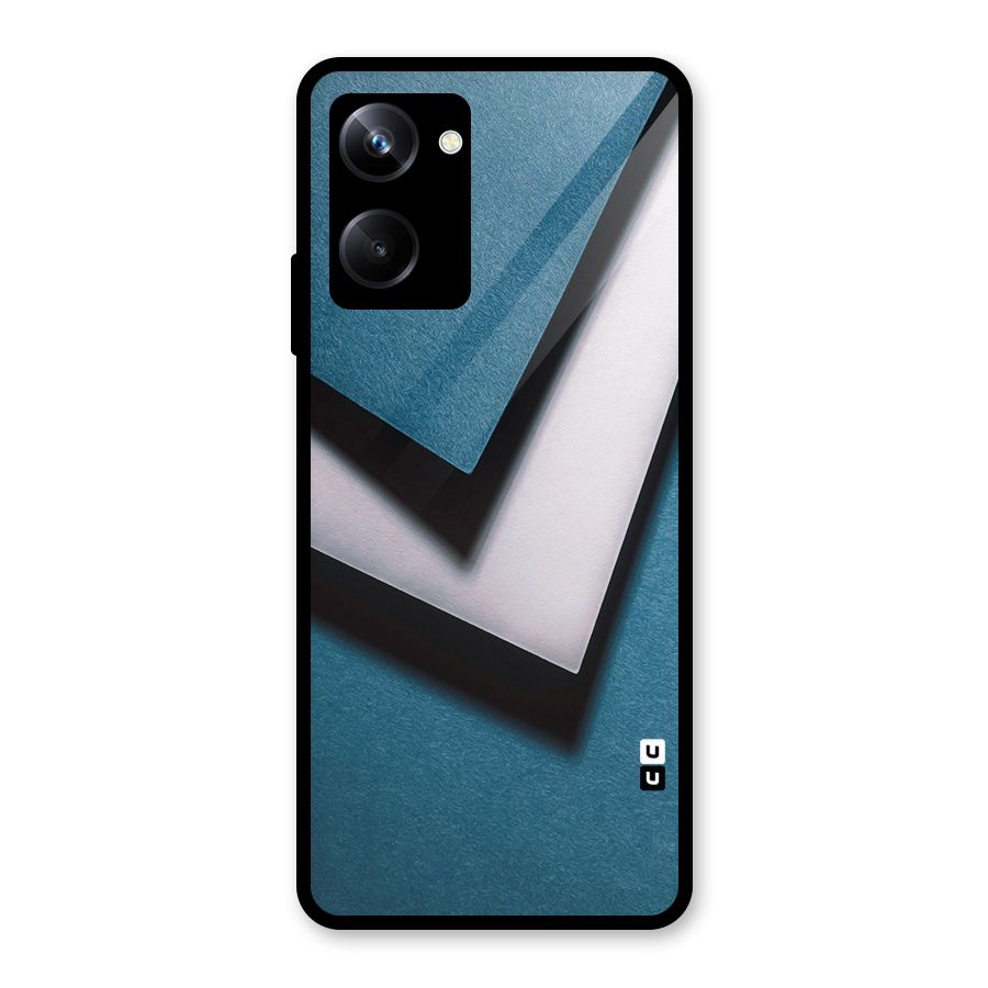 Simple Right Tick Glass Back Case for Realme 10 Pro