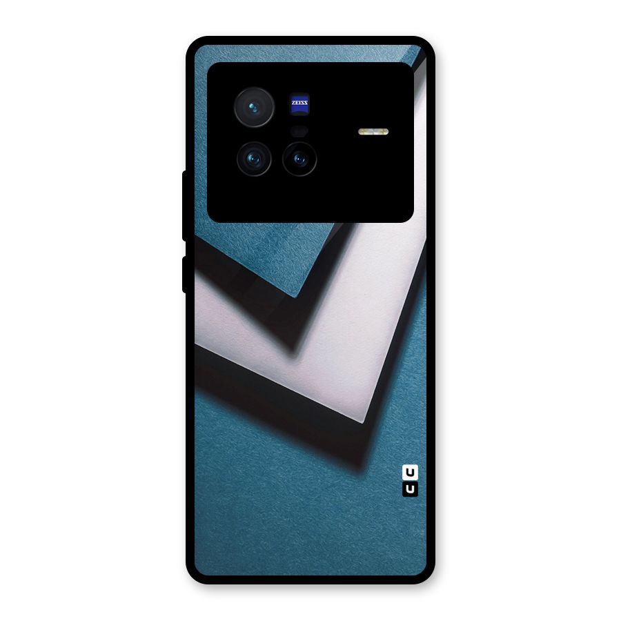 Simple Right Tick Glass Back Case for Vivo X80