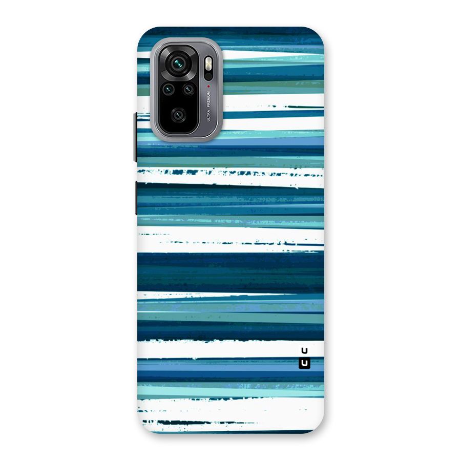Simple Soothing Lines Back Case for Redmi Note 10